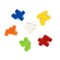 Big Mo's Toys Puzzle Erasers - Individually Wrapped Goody Bag Party Favor And Stocking Stuffers Pencil Eraser - 6 Balls And 6 Cubes